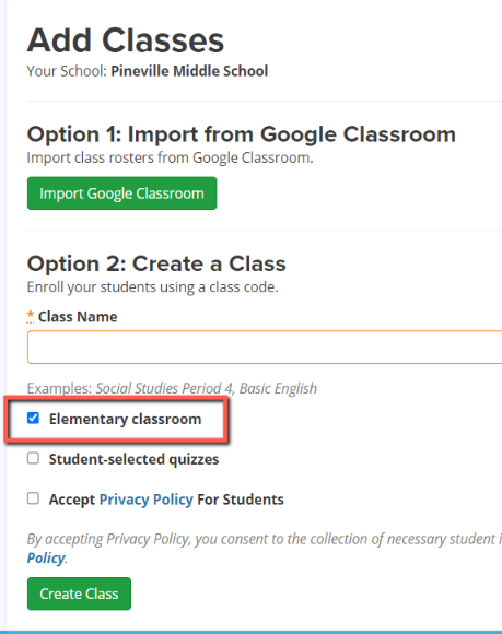 I imported my Google Classroom rosters. How do students get